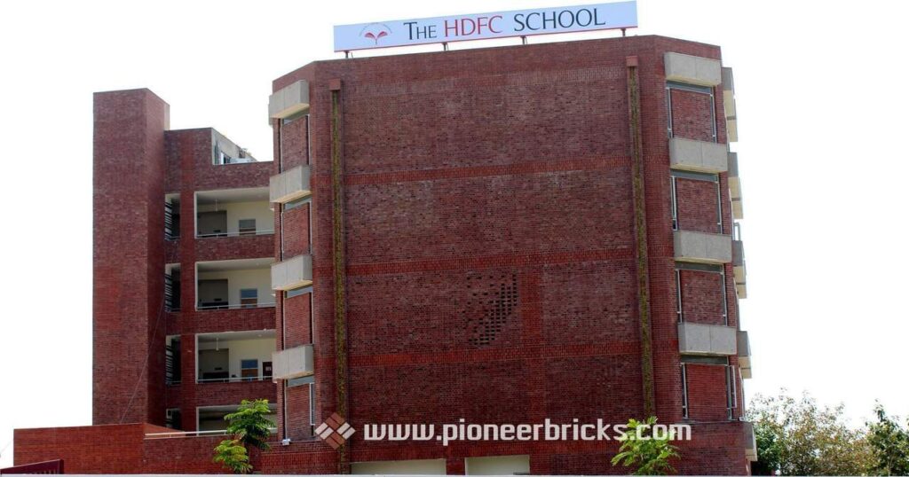 Pioneer bricks: Machine Brick series in terracotta