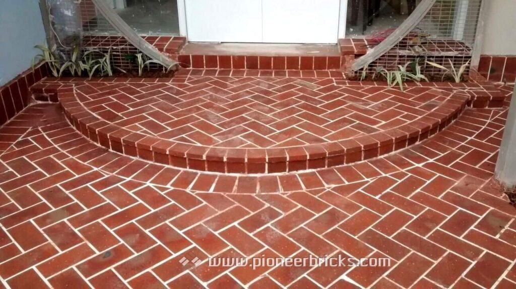 Pioneer floor tiles: Enigma series in terracotta