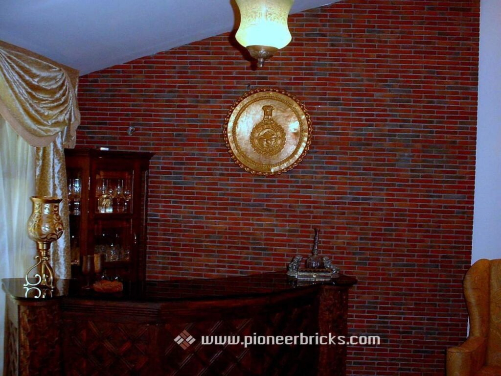 Pioneer clay tiles: Sleek series in terracotta-antique