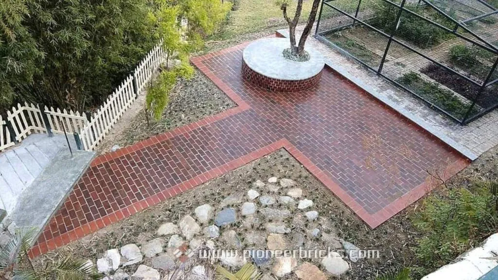 Pioneer pavers: Enigma series in brown-antique