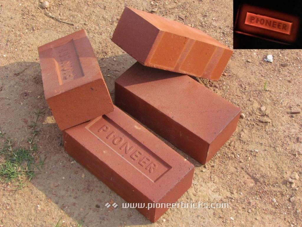 Machine Made Bricks in natural Terracotta shades