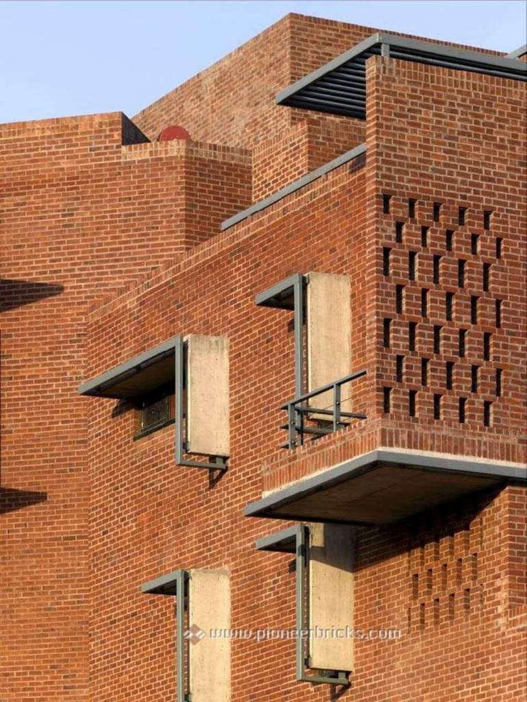 Pioneer machine bricks: Machine Brick series in terracotta