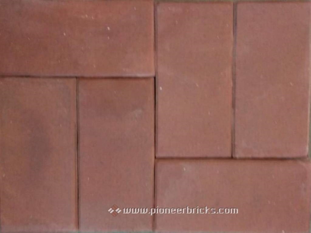 Clay Pavers: in natural Brown/Black-Antique shades