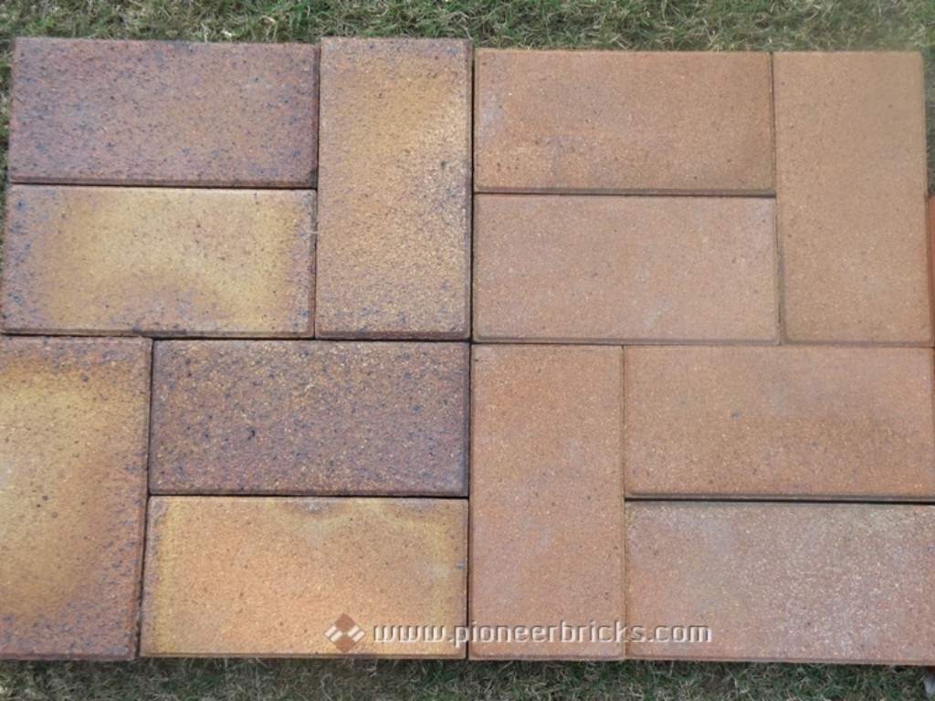 Clay Pavers: in natural Country Cream shades