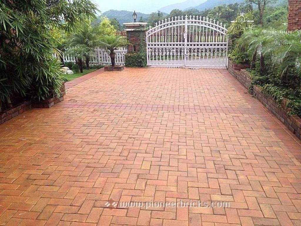 Pioneer machine bricks floor tiles: Paver series in country-cream