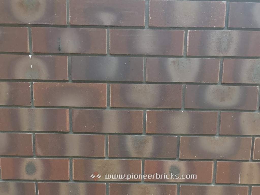 Red Oak: cladding bricks in natural Brown/Black-Antique shades