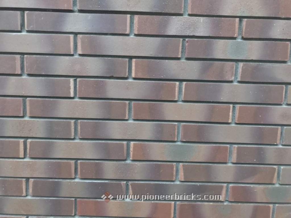 Pioneer brick cladding: Splendor series in brown-black-antique