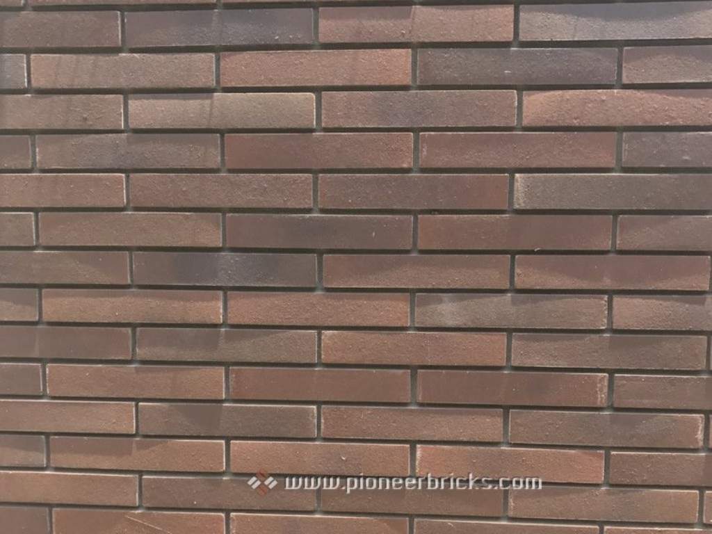 Pioneer Bricks: cladding bricks in natural Brown/Black shades